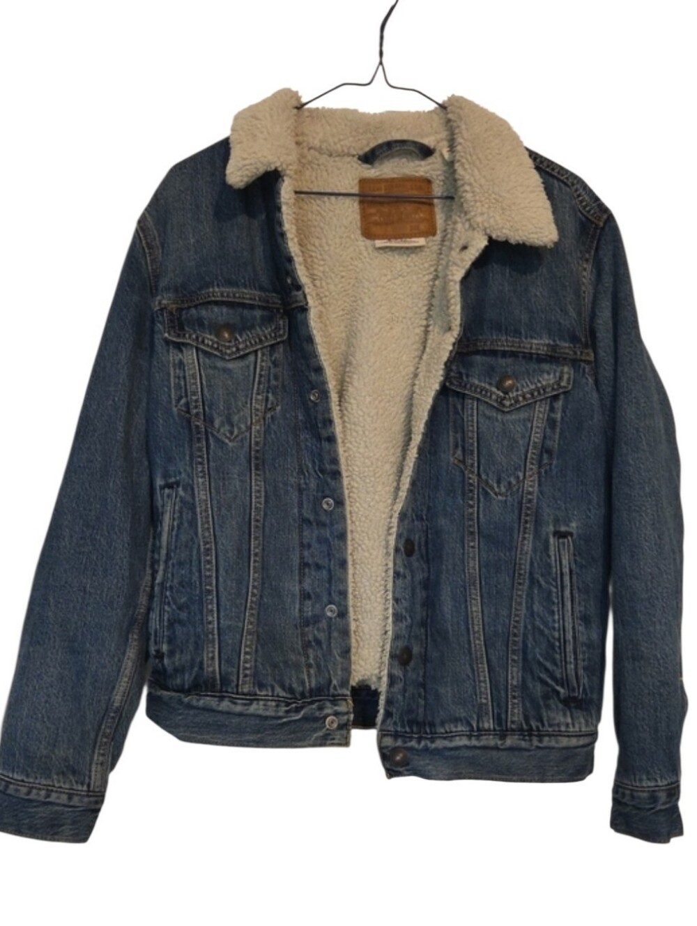 Levi's Sherpa Trucker Denim Jacket